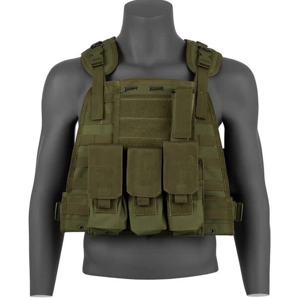 FOX OUTDOOR GEN II BIG & TALL MODULAR PLATE CARRIER VEST