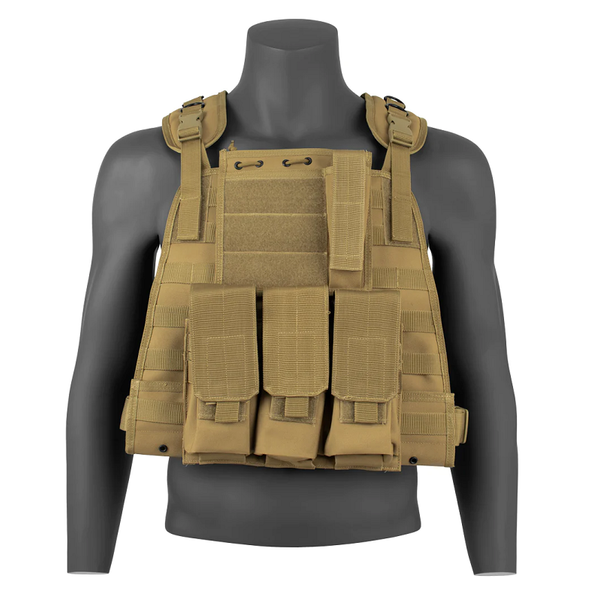 FOX OUTDOOR GEN II BIG & TALL MODULAR PLATE CARRIER VEST