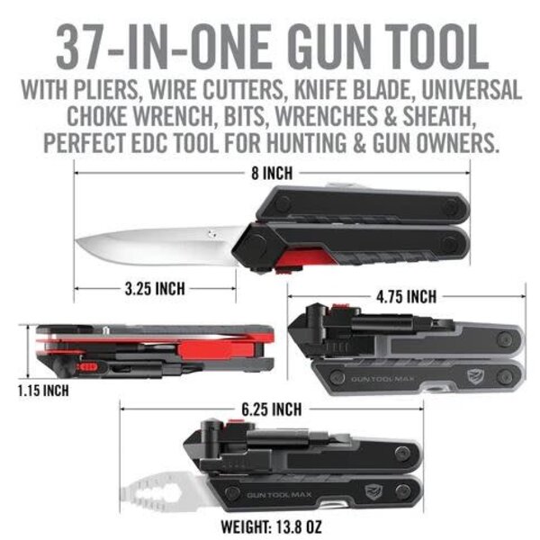 REAL AVID Gun Tool Max 37-in-1 Multitool