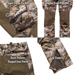 HUNTWORTH Houlton Heavyweight Soft Shell Disruption Camo Pant