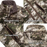 HUNTWORTH Ketchikan Heavyweight Bonded Tarnen Camo Jacket