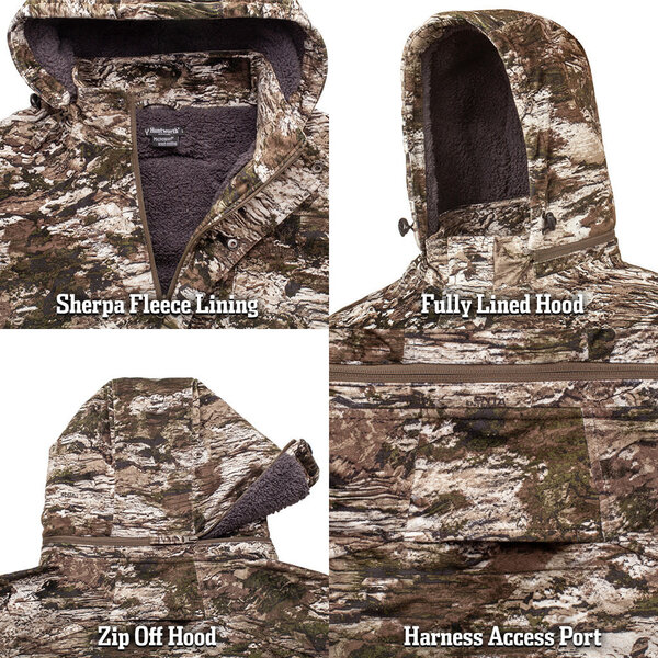 HUNTWORTH Fairbanks Heavyweight Parka Jacket Tarnen