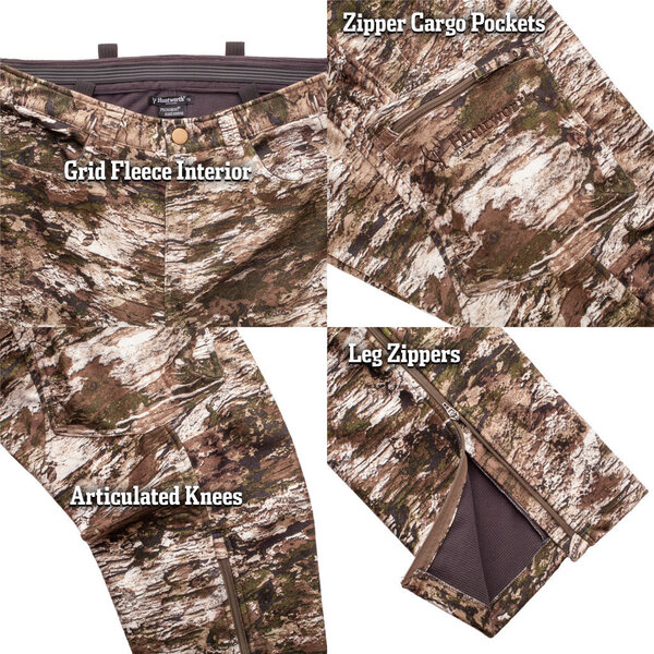 HUNTWORTH Elkins Midweight Soft Shell Fleece Tarnen Camo Pant