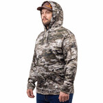 HUNTWORTH Harrison Midweight Performance Tarnen Camo Hoodie