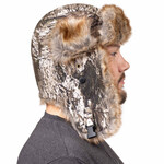HUNTWORTH Trapper Hat Tarnen Camo