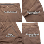 HUNTWORTH Durham Lightweight Ash Brown Pant