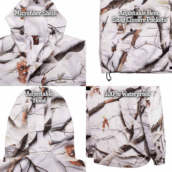 HUNTWORTH Ackley Lighweight Jacket Snow Camo