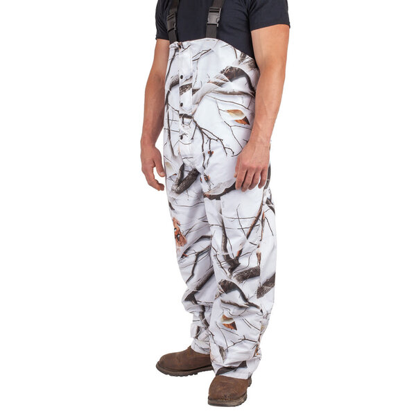 HUNTWORTH Ackley Lighweight Bib Overalls Snow Camo