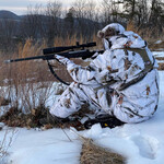 HUNTWORTH Ackley Lighweight Bib Overalls Snow Camo