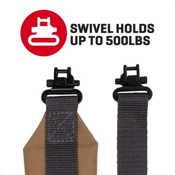 ALLEN Durango Padded Sling w/Swivels FDE