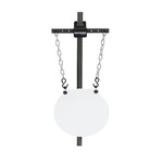 BIRCHWOOD CASEY T-Post Gong Steel Target Mount