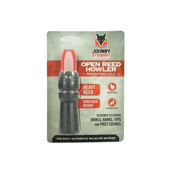 JOHNNY STEWART Open Reed Howler Predator Call