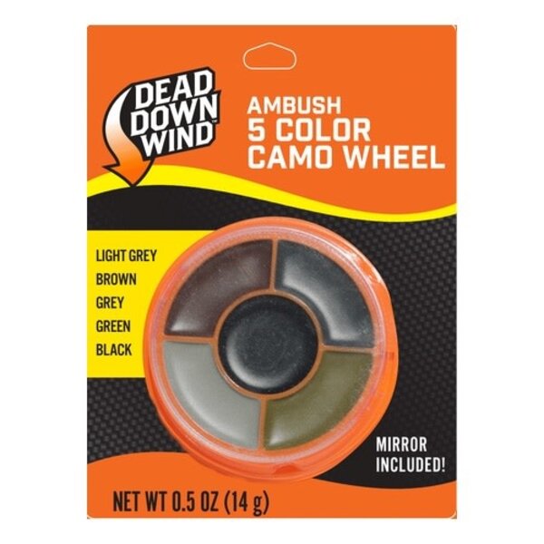 DEAD DOWN WIND 5 Colour Face Paint Wheel