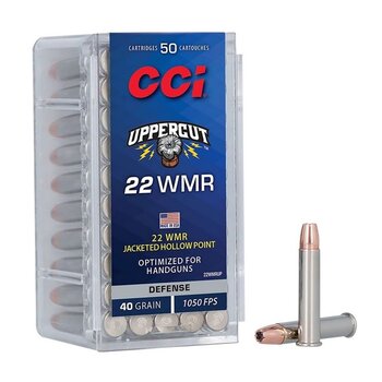 CCI 22 WMR Uppercut 44gr Jacketed HP 20ct