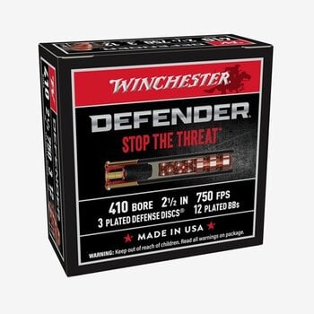 WINCHESTER 410ga Defender 2-1/2" 3DD/12BB 10rd