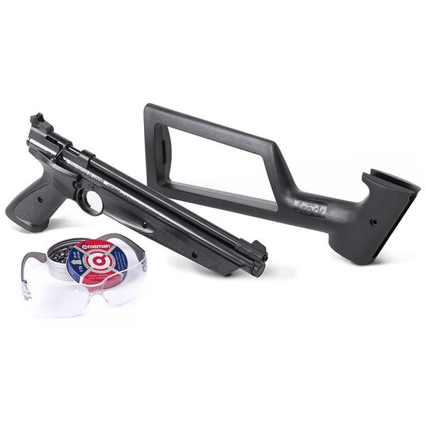 CROSMAN American Classic Kit Variable Pump Pellet Pistol .22 Cal 460 FPS