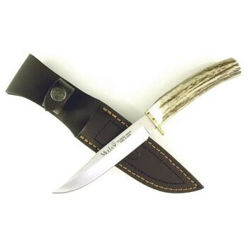 RUKO Genuine Deer Horn Hunting Knife Stag Handle