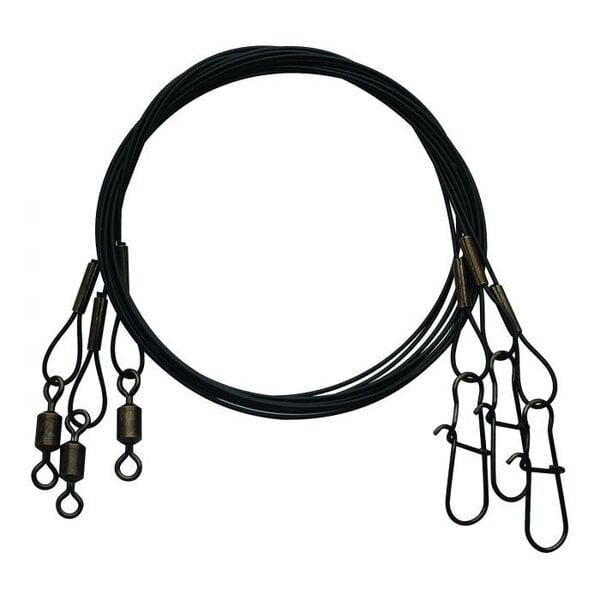 EAGLE CLAW STEEL LEADER Black