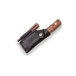JOKER KNIVES Erizo TS1 Brown Canvas Micarta with Firesteel