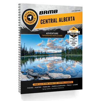 Backroad Maps Central Alberta 6th Edition