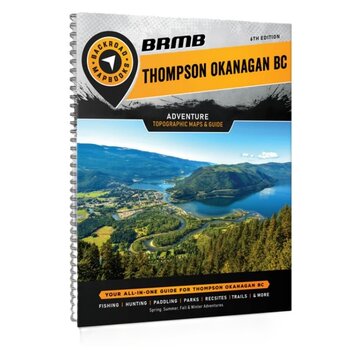 Backroad Maps Thompson Okanagan BC 6th Edition