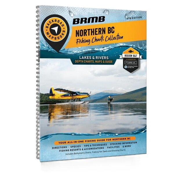 BACKROAD MAPS Northern BC Fishing 4th Edition