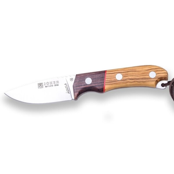 JOKER KNIVES Aguila Olive Wood w/Rosewood Bolster 3.5"