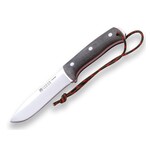 JOKER KNIVES Nomad Canvas Micarta Handle Black w/Flint