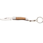 JOKER KNIVES Olive Wood Keychain Knife