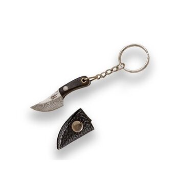 JOKER KNIVES Imitation Damascus Knife Keychain