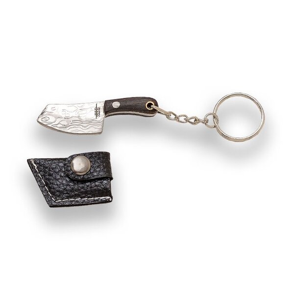 JOKER KNIVES Imitation Damascus Keychain