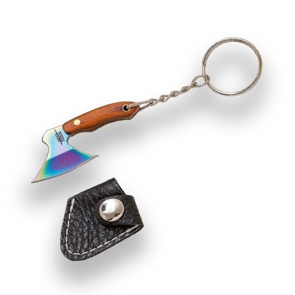 JOKER KNIVES Ax Rainbow Keychain