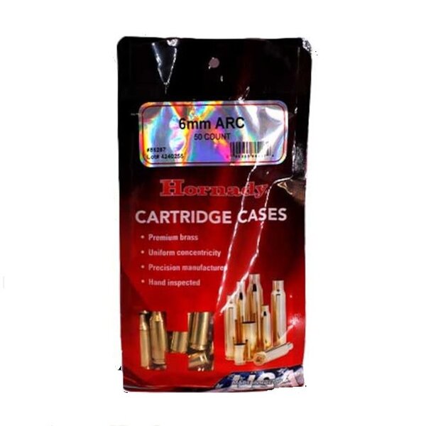 HORNADY Rifle Unprimed Brass 50ct