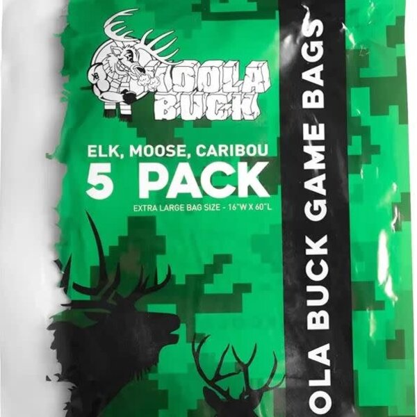 KOOLA BUCK Light Weight Synthetic Elk Bags 5 pack