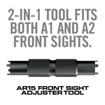 REAL AVID AR15 Front Sight Adjuster Tool