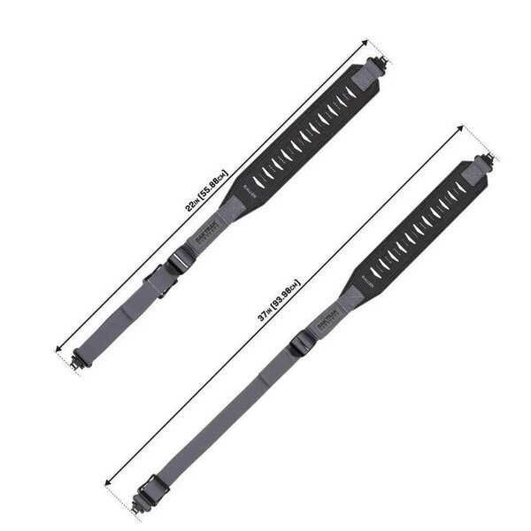 ALLEN Bak Trak Traverse Rifle Sling Black/Grey