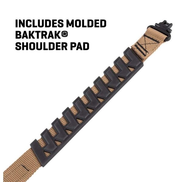 ALLEN Bak Trak Traction Rifle Sling  w/SWIVELS Tan/Black