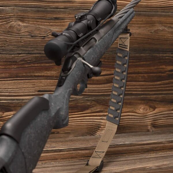 ALLEN Bak Trak Traction Rifle Sling  w/SWIVELS Tan/Black