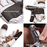 HUNTWORTH Seward Heavyweight Snow Camo Glove