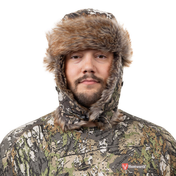 HUNTWORTH Vostok Trapper Hat Vertek Camo