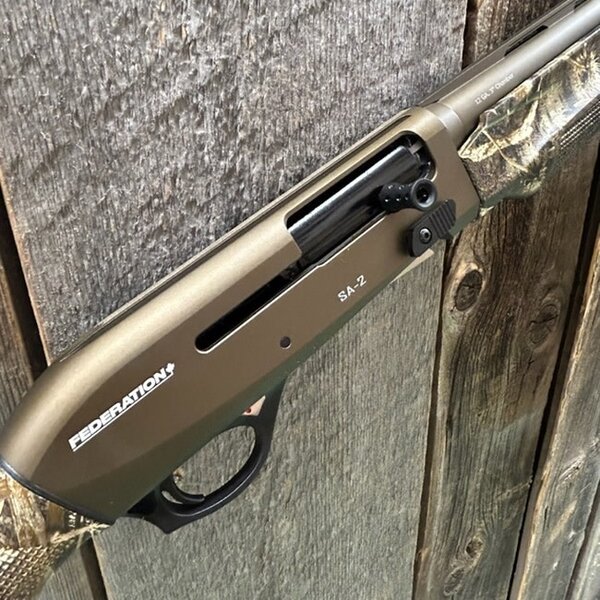 FEDERATION FIREARMS SA-2 12ga Bronze w/Realtree Max5 28"