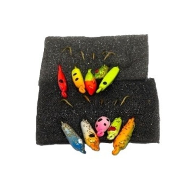 CELSIUS 10-Piece Ice Jigs Assortment