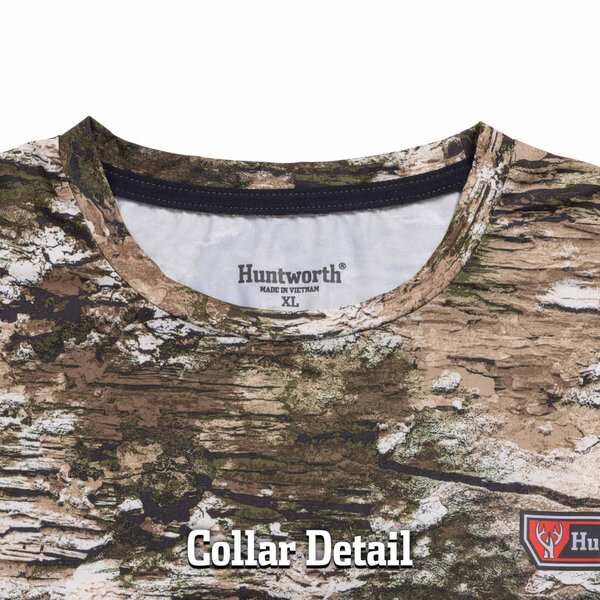 HUNTWORTH Fallon Lightweight Short Sleeve Shirt Tarnen