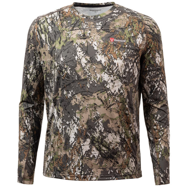 HUNTWORTH Fallon Lightweight Vertek Camo Long Sleeve Shirt