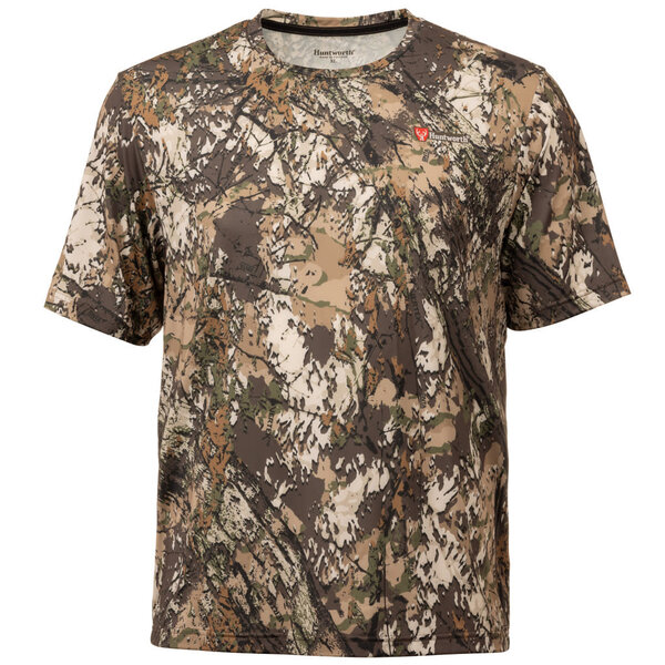 HUNTWORTH Fallon Lightweight Vertek Camo Short Sleeve Shirt