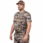 HUNTWORTH Fallon Lightweight Short Sleeve Shirt Disruption