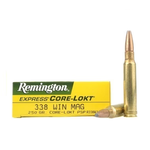 REMINGTON 338 Win Mag 250gr Core-Lokt 20ct