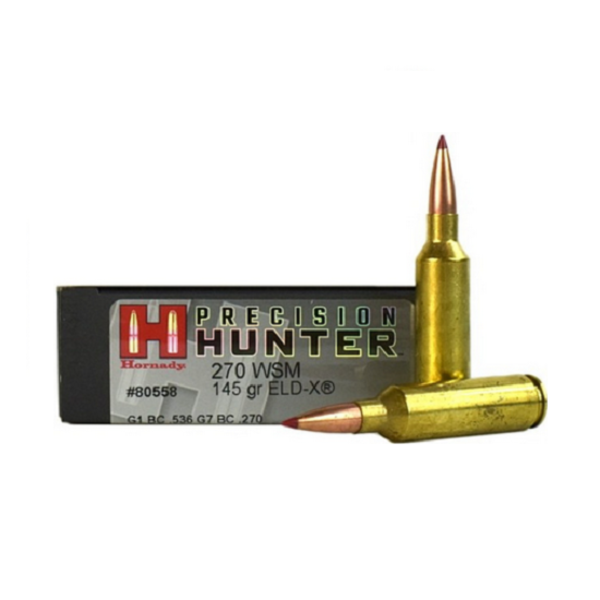HORNADY 270 WSM 145gr ELD-X 20ct