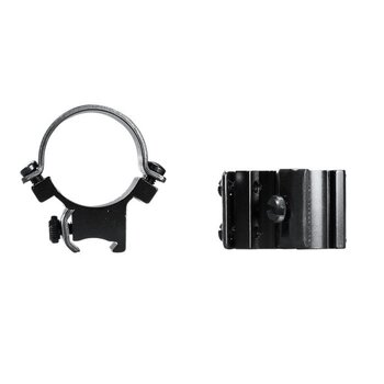 WEAVER Classic Sure Grip Rings 1" Tip Off Black