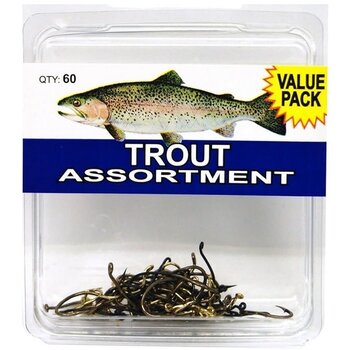 EAGLE CLAW Trout Species Assorted Hooks
